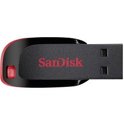 Foto van Sandisk cruzer® blade™ usb-stick 16 gb usb 2.0 zwart sdcz50-016g-b35