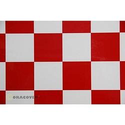 Foto van Oracover 491-010-023-002 strijkfolie fun 5 (l x b) 2 m x 60 cm wit, rood