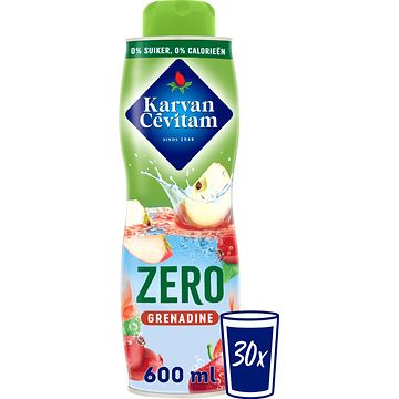 Foto van Karvan cevitam zero grenadine siroop 600ml bij jumbo