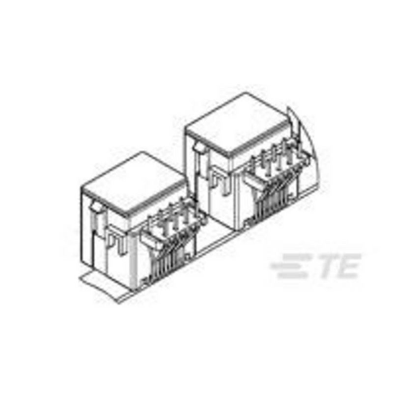 Foto van Te connectivity te amp standard modular jacks standard modular jacks 9-216444-9 1 stuk(s)