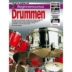 Foto van Koala beginnerscursus drummen incl. cd/2dvd/dvd-rom