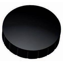 Foto van Maul magneet maulsolid, diameter 32 x 8,5 mm, zwart, doos met 10 stuks