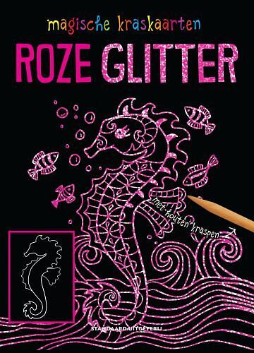 Foto van Magische kraskaarten: roze glitter - paperback (9789002273629)