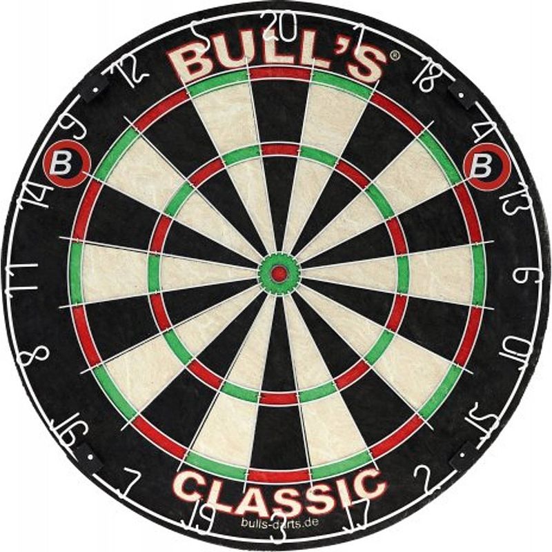 Foto van Bull's dartbord classic bristle 45 cm