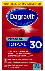 Foto van Dagravit vitaal 50+ multivitaminen tabletten, 60 stuks bij jumbo