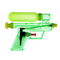 Foto van Waterpistool/waterpistolen groen 15 cm - waterpistolen