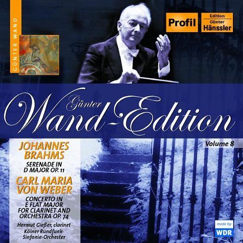 Foto van Brahms: serenade op. 11/weber: concert clarinet & orchestra - cd (0881488504125)