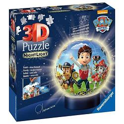 Foto van Verlichte 3d-ballenpuzzel van 72 stukjes - paw patrol