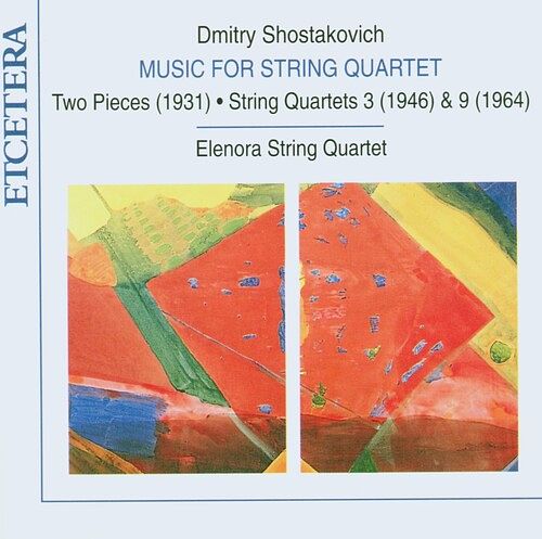 Foto van Music for string quartet - cd (8711525118201)