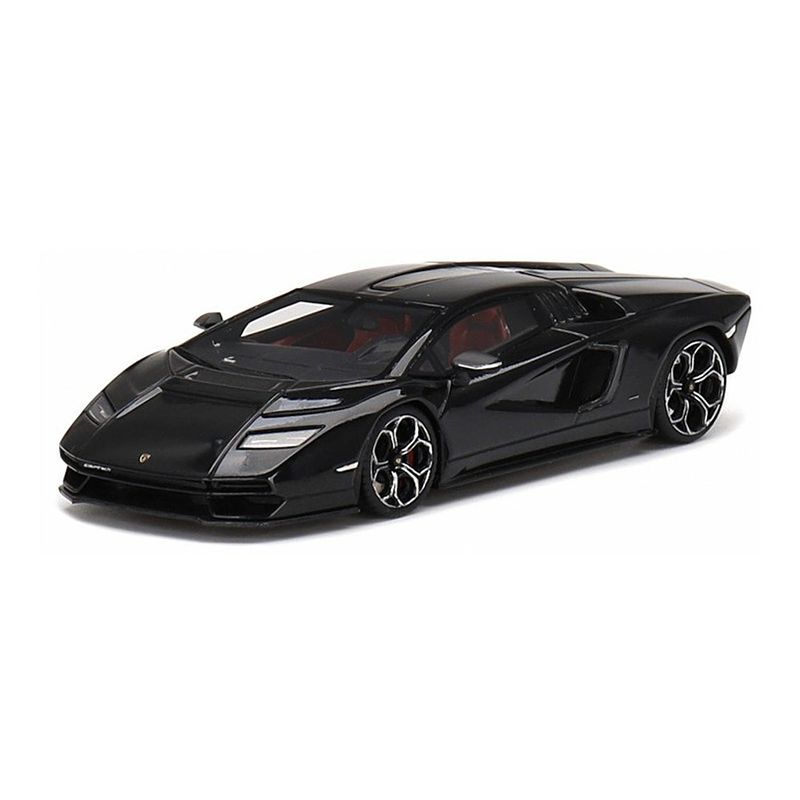 Foto van Maisto modelauto lamborghini countach - zwart - schaal 1:18 - speelgoed auto'ss