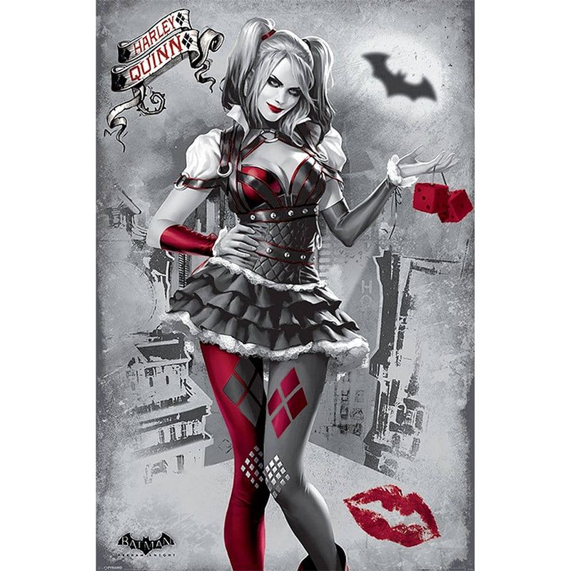 Foto van Pyramid batman arkham knight harley quinn poster 61x91,5cm