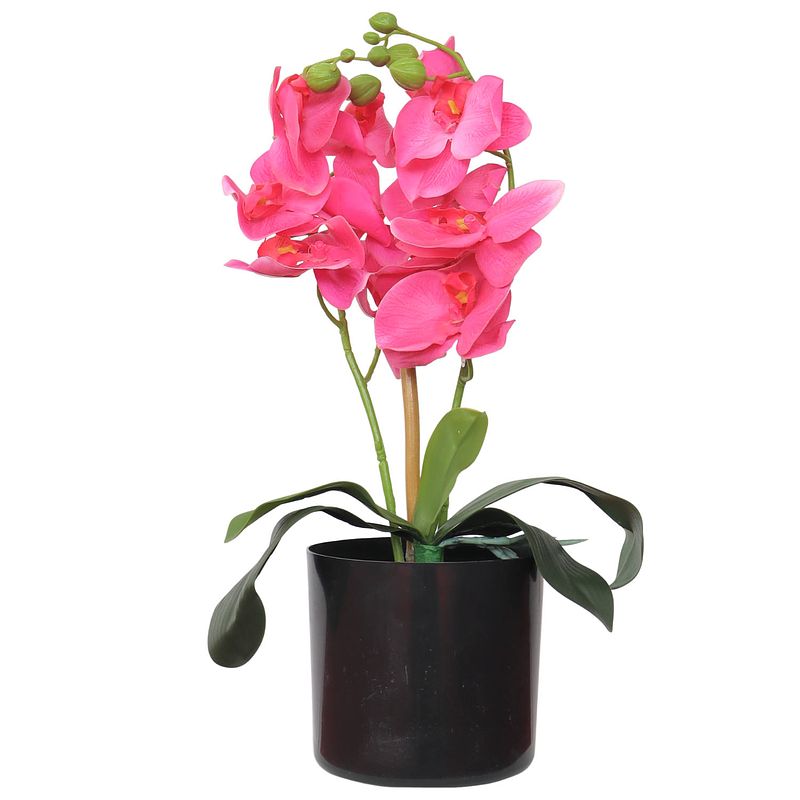 Foto van Kunst orchidee roze 30cm