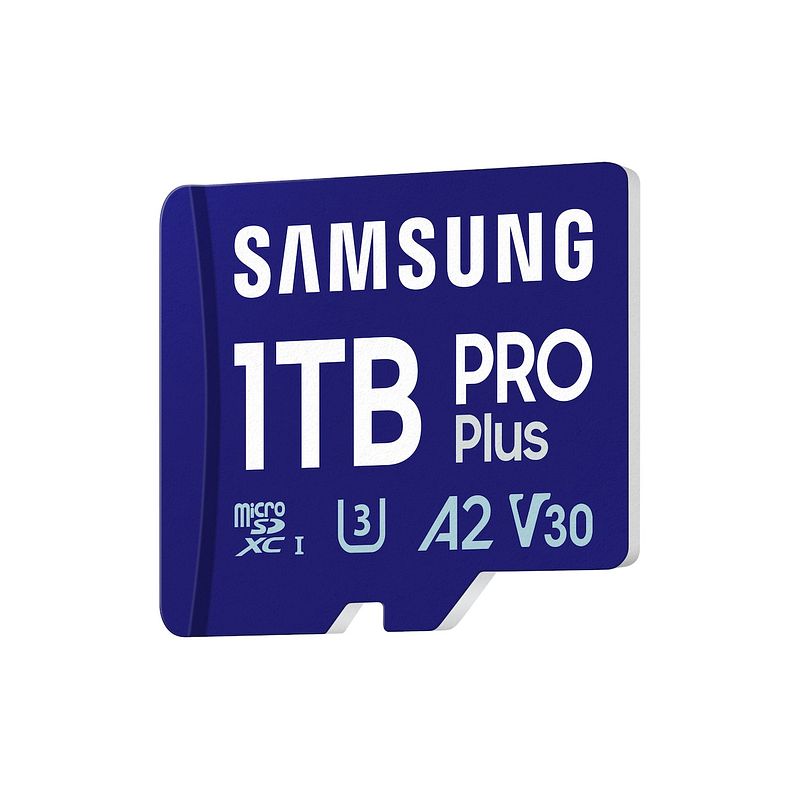 Foto van Samsung mb-md1t0sa/eu micro sd-kaart blauw