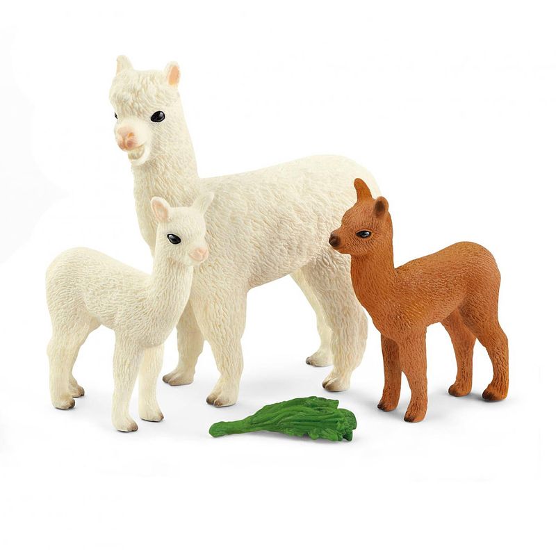 Foto van Schleich safari - alpacafamillie 42544