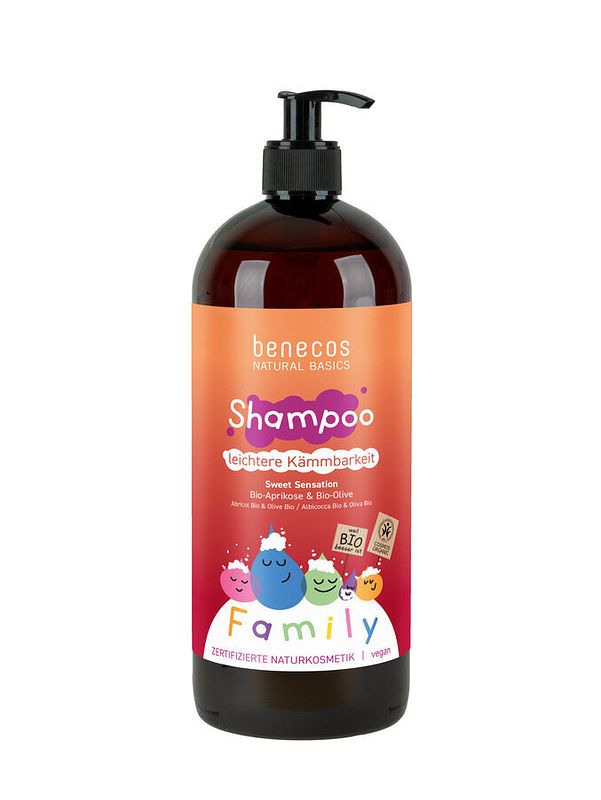 Foto van Benecos natural basics shampoo sweet sensation