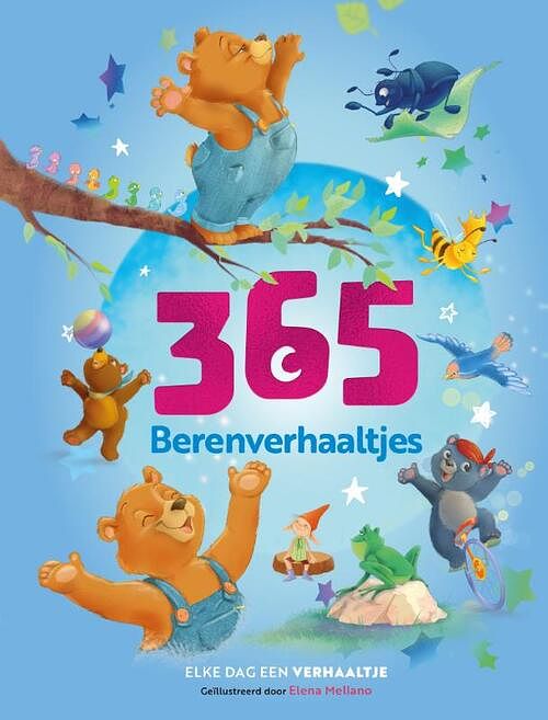 Foto van 365 berenverhaaltjes - gris di luca, willeke bakker - hardcover (9789036643221)