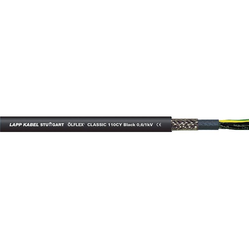 Foto van Lapp ölflex® classic 110 cy black stuurstroomkabel 18 g 1 mm² zwart 1121284-500 500 m