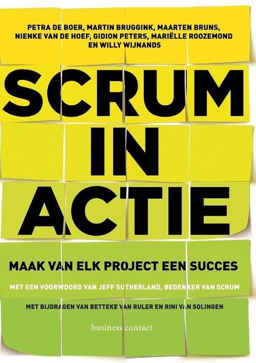 Foto van Scrum in actie - gidion peters - ebook (9789047008491)