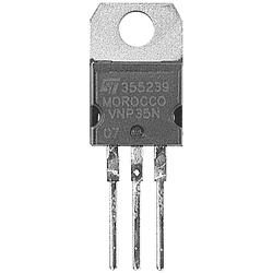 Foto van Stmicroelectronics transistor (bjt) - discreet d44h8 to-220-3 npn