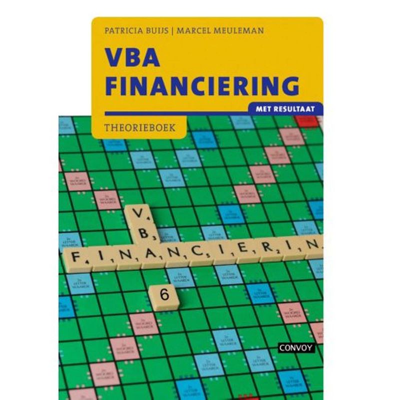 Foto van Vba financiering met resultaat