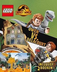 Foto van Lego jurassic world - owen vs delacourt - hardcover (9789030508878)