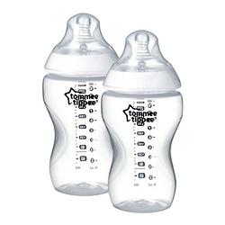 Foto van Tommee tippee babyflessen 3m + 340ml x2