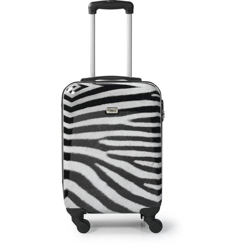 Foto van Princess traveller cabinkoffer zebra