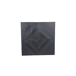 Foto van Ptmd mixa black iron and veneer mix wall panel rectangl