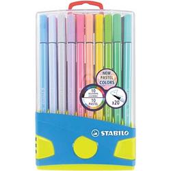 Foto van Stabilo fineliner point 88 colorparade, blauwe doos