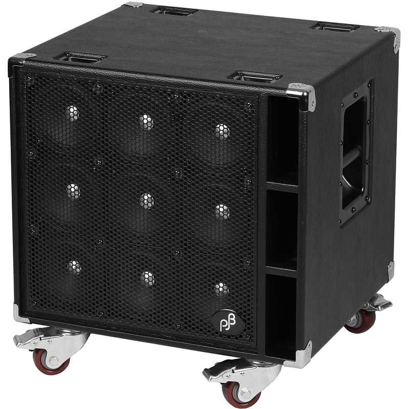 Foto van Phil jones bass c9 bascabinet 9x5 inch 900 watt - zwart