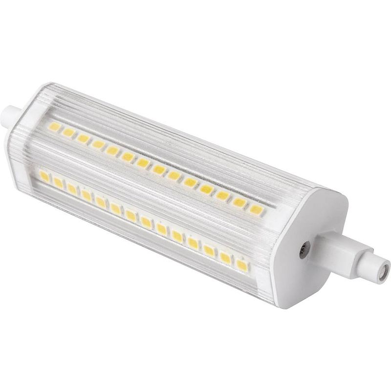 Foto van Megaman mm49042 led-lamp energielabel e (a - g) r7s staaf 13 w = 100 w warmwit (ø x l) 31 mm x 118 mm dimbaar 1 stuk(s)