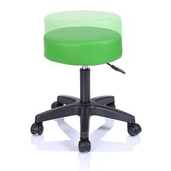 Foto van Werkkruk groen, rolkruk, werkstoel, krukje