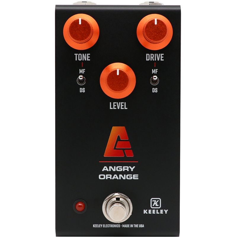 Foto van Keeley angry orange distortion & fuzz effectpedaal