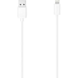 Foto van Hama usb-laadkabel usb 2.0 usb-a stekker, apple lightning stekker 1.50 m wit 00200623