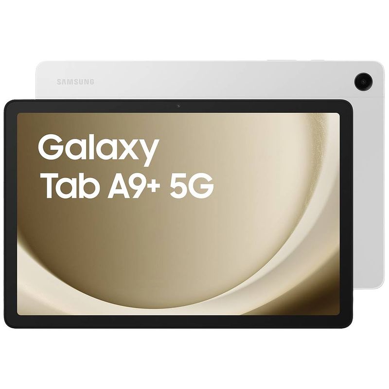 Foto van Samsung galaxy tab a9+ 5g 64 gb zilver android tablet 27.9 cm (11 inch) 1.8 ghz, 2.2 ghz qualcomm® snapdragon android 13 1920 x 1200 pixel