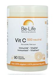Foto van Be-life vit c 500 neutral capsules