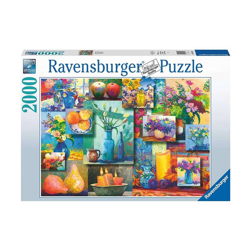 Foto van Ravensburger puzzel 2.000 stukjes mooie stillevens