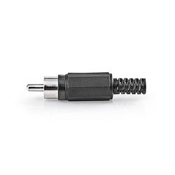 Foto van Nedis rca-connector - cavc24905bk - zwart