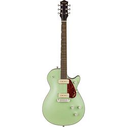 Foto van Gretsch g5210-p90 electromatic jet two 90 single-cut wraparound il broadway jade elektrische gitaar