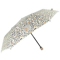 Foto van Perletti paraplu unisex 97 cm crème spikkel