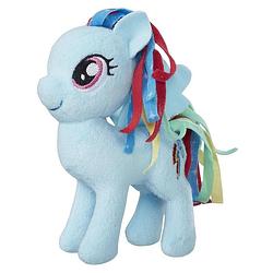 Foto van Hasbro knuffel my little pony raibow dash 13 cm blauw