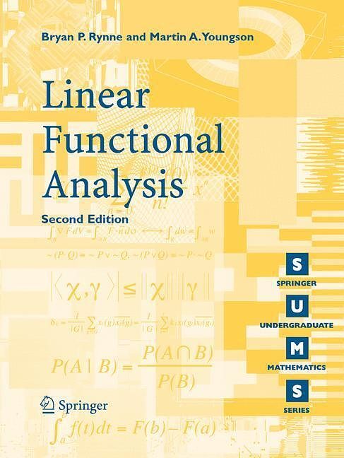 Foto van Linear functional analysis - bryan p. rynne - paperback (9781848000049)