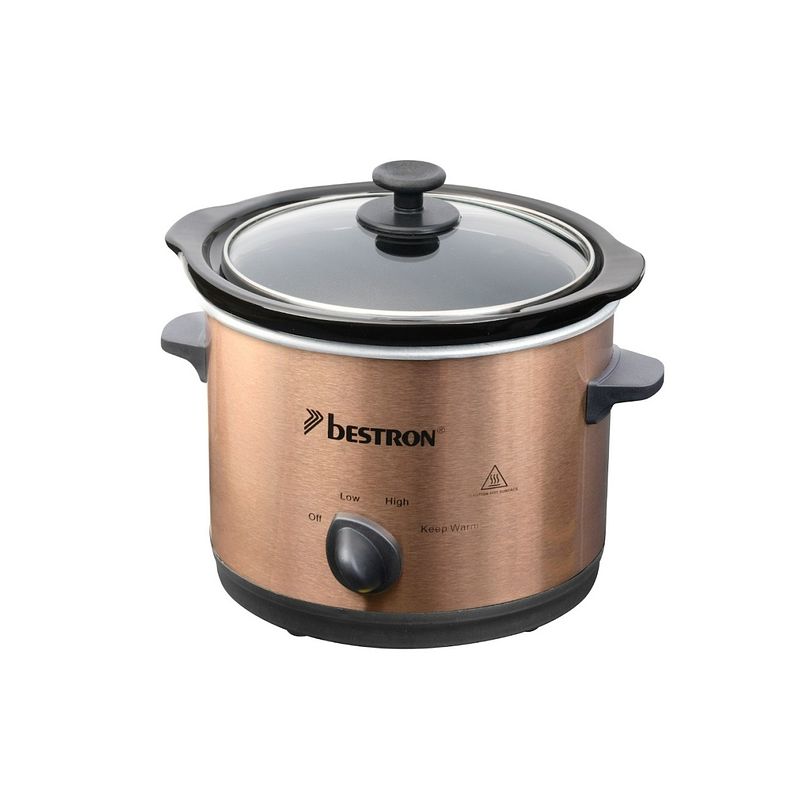 Foto van Bestron asc150co slowcooker bruin