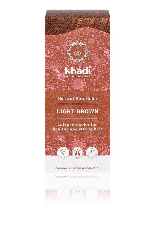 Foto van Khadi haarverf light brown