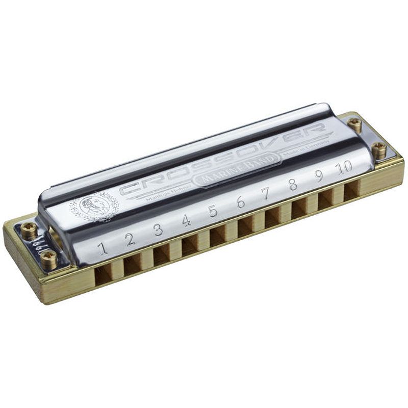 Foto van Hohner marine band crossover eb diatonische mondharmonica