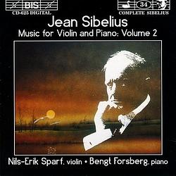 Foto van Sibelius: music for violin and piano volume 2 - cd (7318590006252)