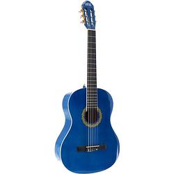 Foto van Lapaz 002 bl 4/4-formaat klassieke gitaar blauw