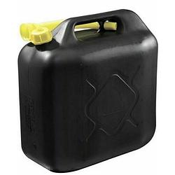 Foto van Dunlop jerrycan 5 liter met flexibele vulslang kunststof zwart