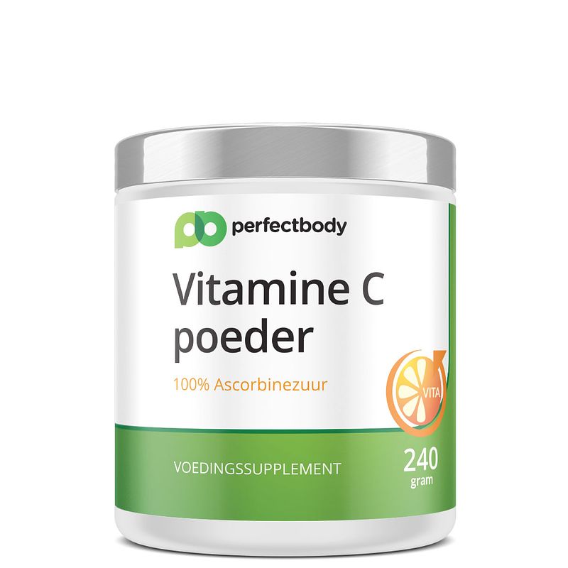 Foto van Perfectbody vitamine c (100% puur) - 240 gram