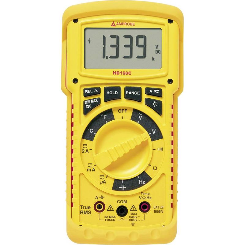 Foto van Beha amprobe hd160c multimeter digitaal waterbestendig (ip67) cat iv 1000 v weergave (counts): 9999